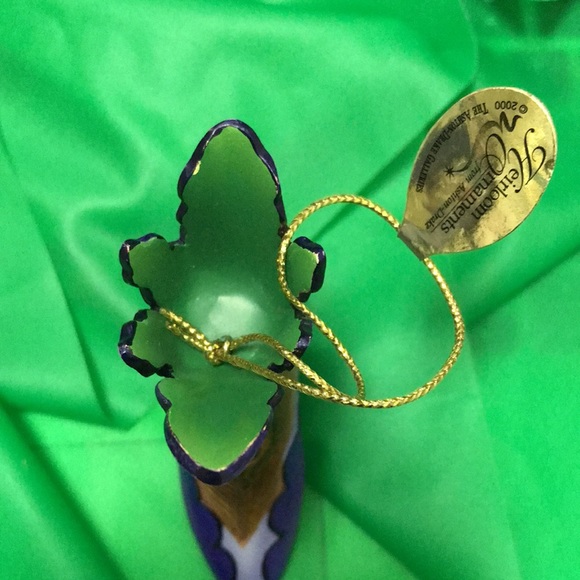 “New England Peacock” Ornament Heirloom Collectible Decor - Picture 14 of 16